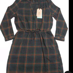 Prana Womens Loop to Pines Flannel Dress